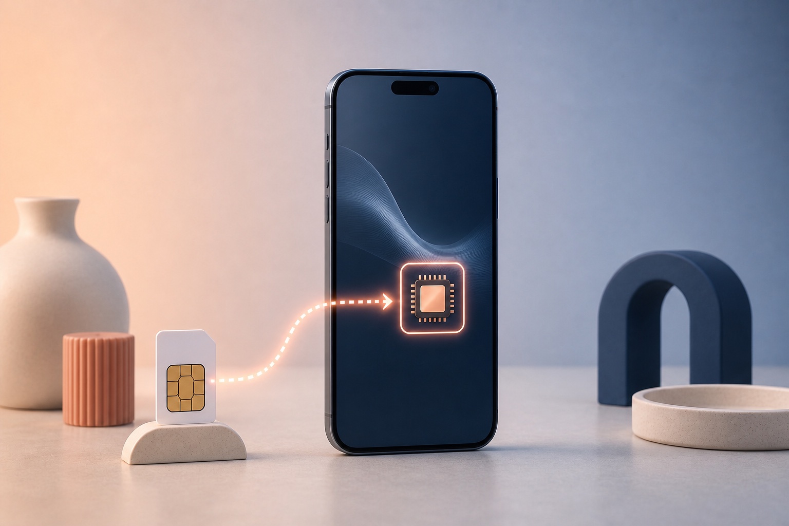 Замена физической SIM-карты на цифровой профиль eSIM