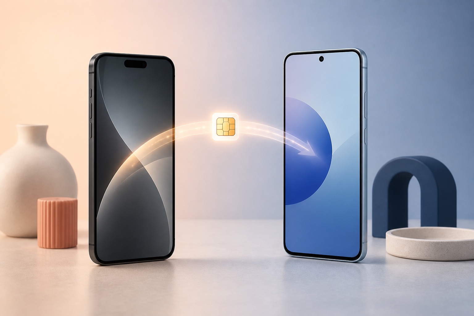 Перенос цифрового eSIM-профиля с одного смартфона на другой