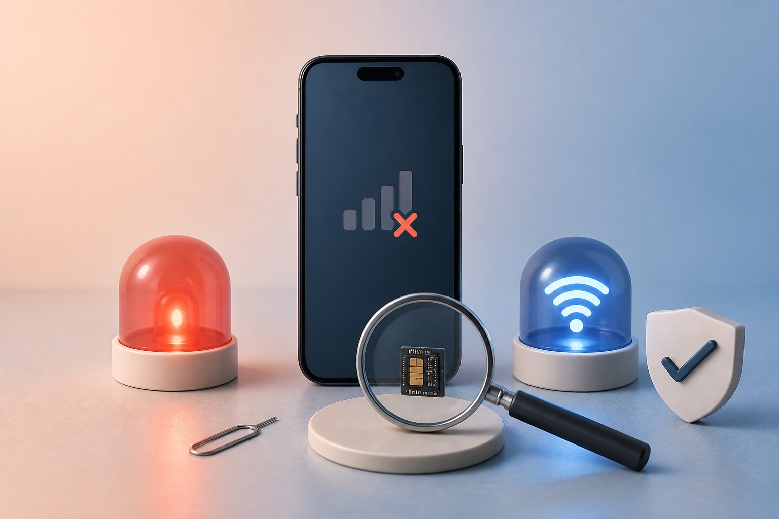 Диагностика неисправной eSIM, сети и настроек смартфона